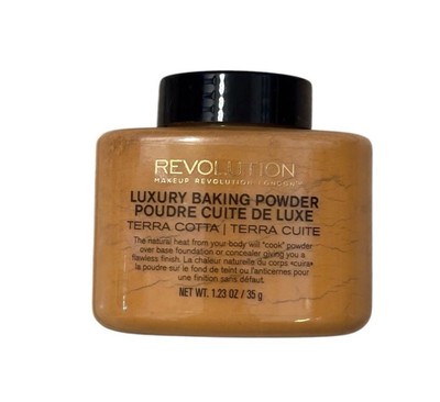 Makeup Revolution London Luxury  Baking Powder TERRA COTTA 1.23 Oz