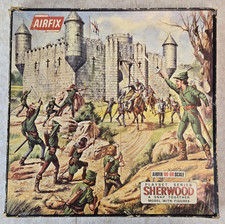 Airfix 1685 HO-OO Robin Hood Sherwood Playset Castle Snap Plastic Model Kit