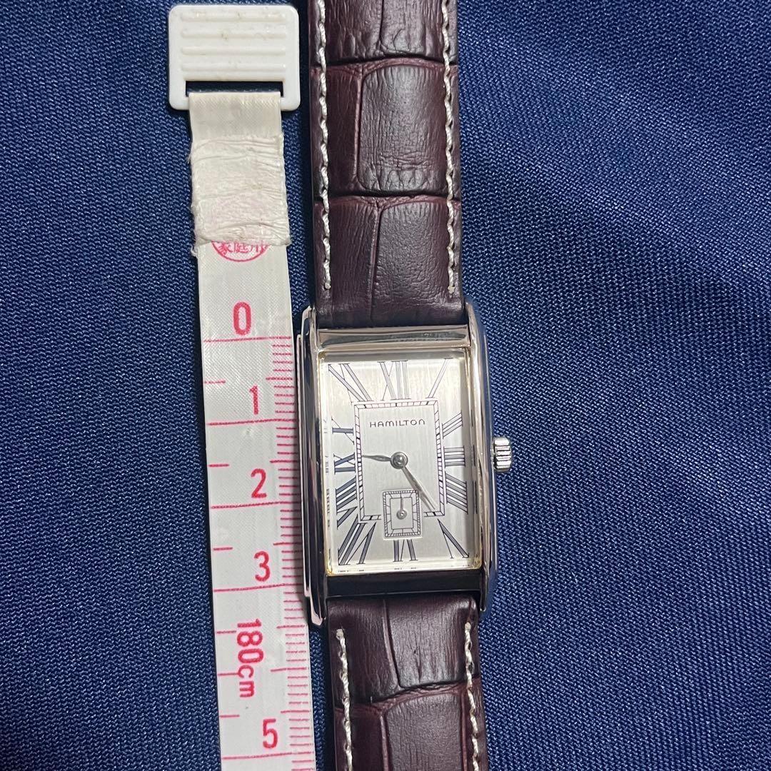 Hamilton Ardmore Rectangular Quartz Watch Roman N… - image 11