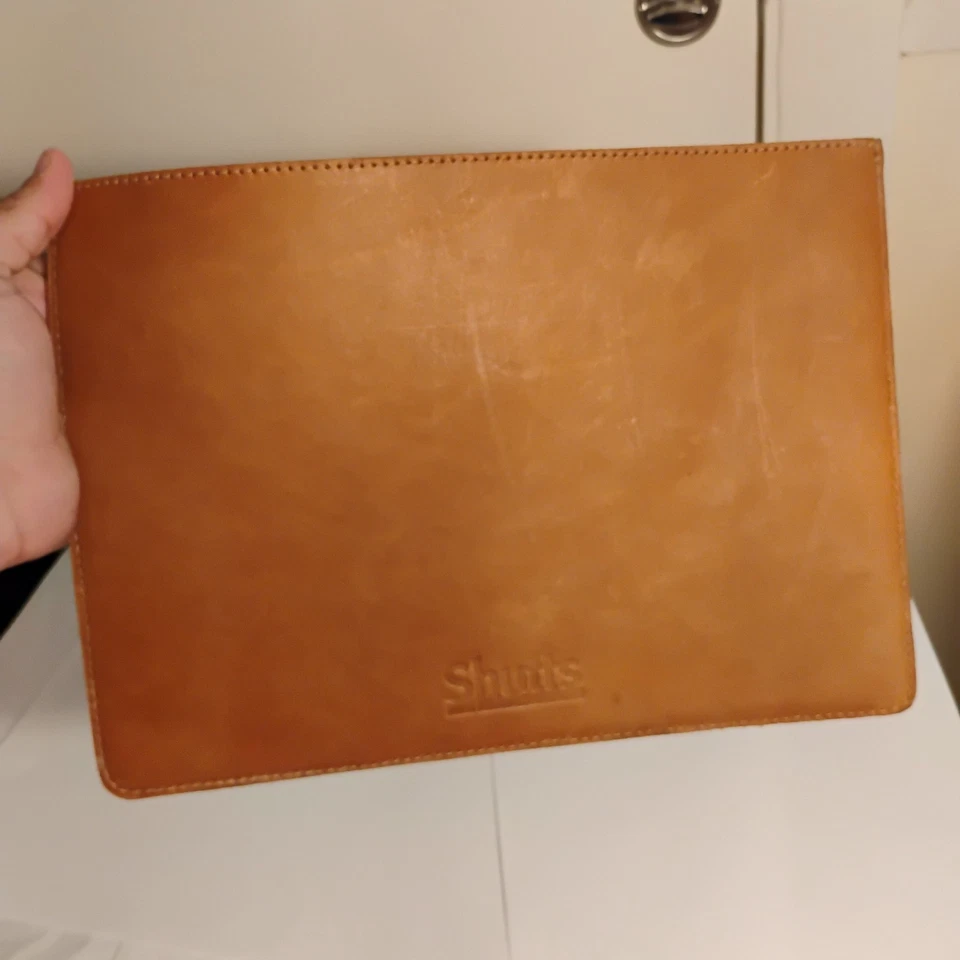 Parker Clay Leather Laptop Sleeve Presidio  - Image 3 of 4