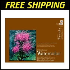 400 Series Cold Press Watercolor Block 18"x24" - 15 Sheets of Artist-Grade Paper