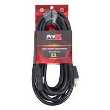 Pro X 25 Ft. 12AWG 120VAC Male Edison NEMA 5-15P to Powercon True1