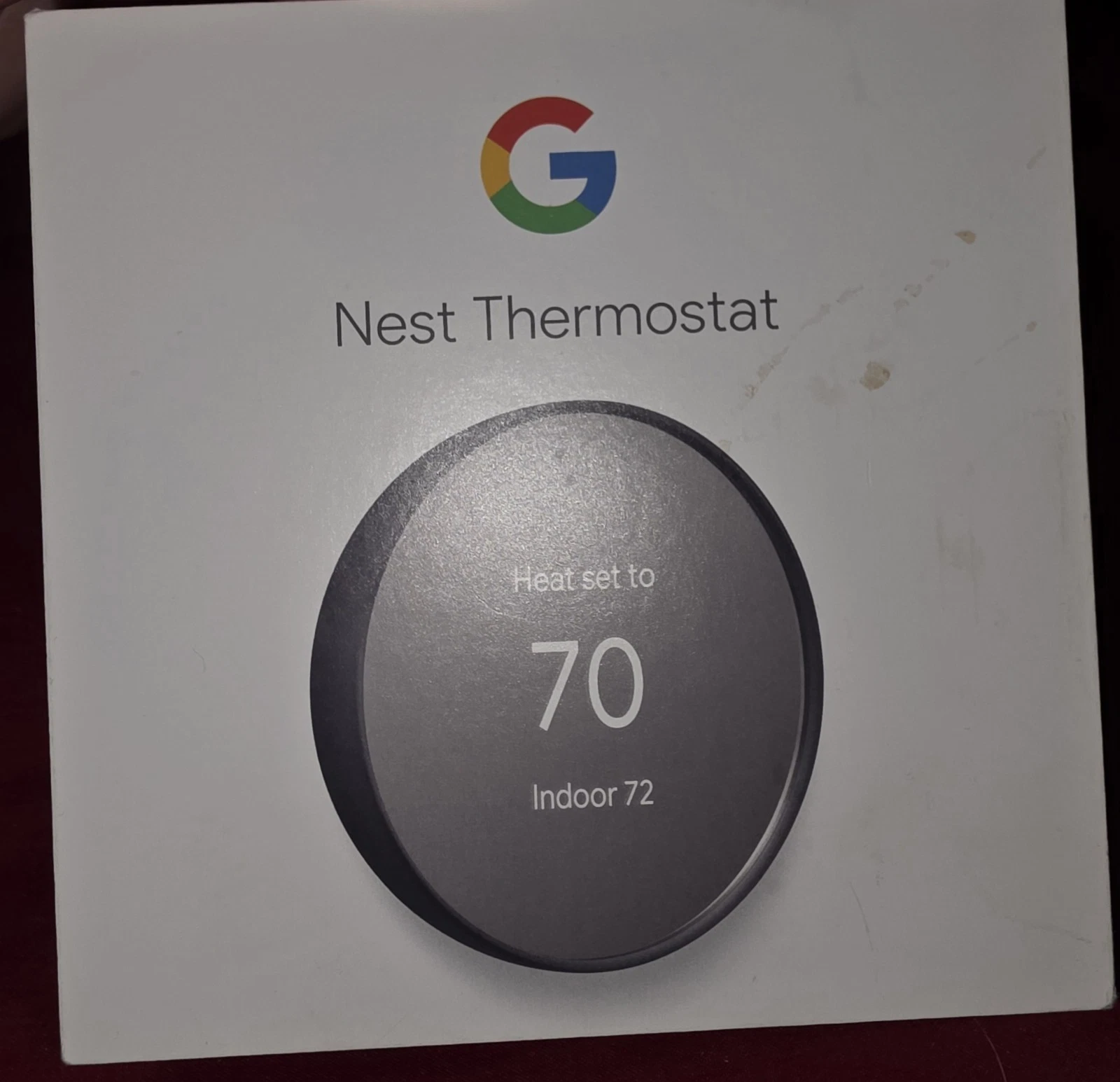 Google Nest Thermostat, Programmable, Charcoal Gray. Open Box, Never Used
Opens in a new window or t