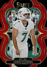 2025 Panini Select #382 Jason Sanders Red Prizm #/49