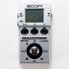 ZOOM MS-50G MultiStomp Guitar Multi Effects Pedal Used From Japan