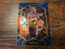Chris Paul 2021 Panini Select Basketball Card Blue Concourse #10 Phoenix Suns