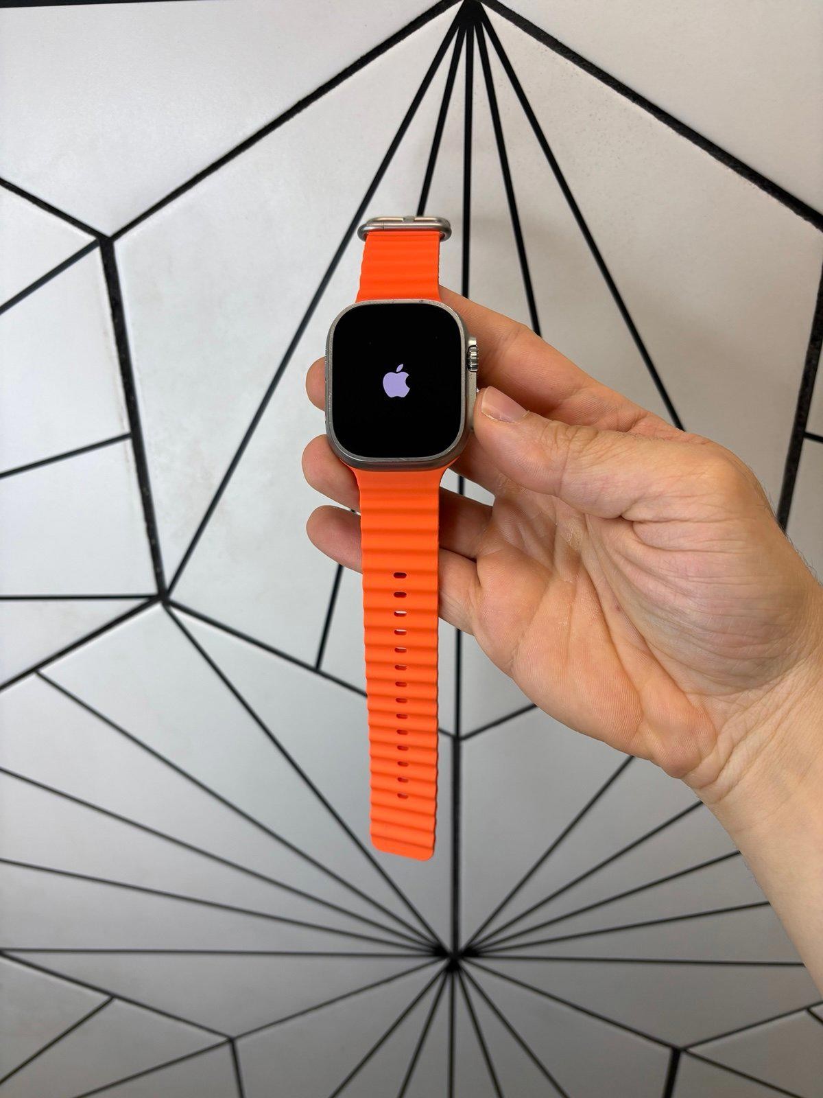 Apple Watch Ultra 49mm Orange Band