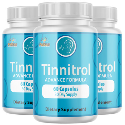 Tinnitrol- Nerve Support- 3 Bottles- 180 Capsules