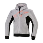 Alpinestars Superairflow Hoodie Black Grey Red Fluo