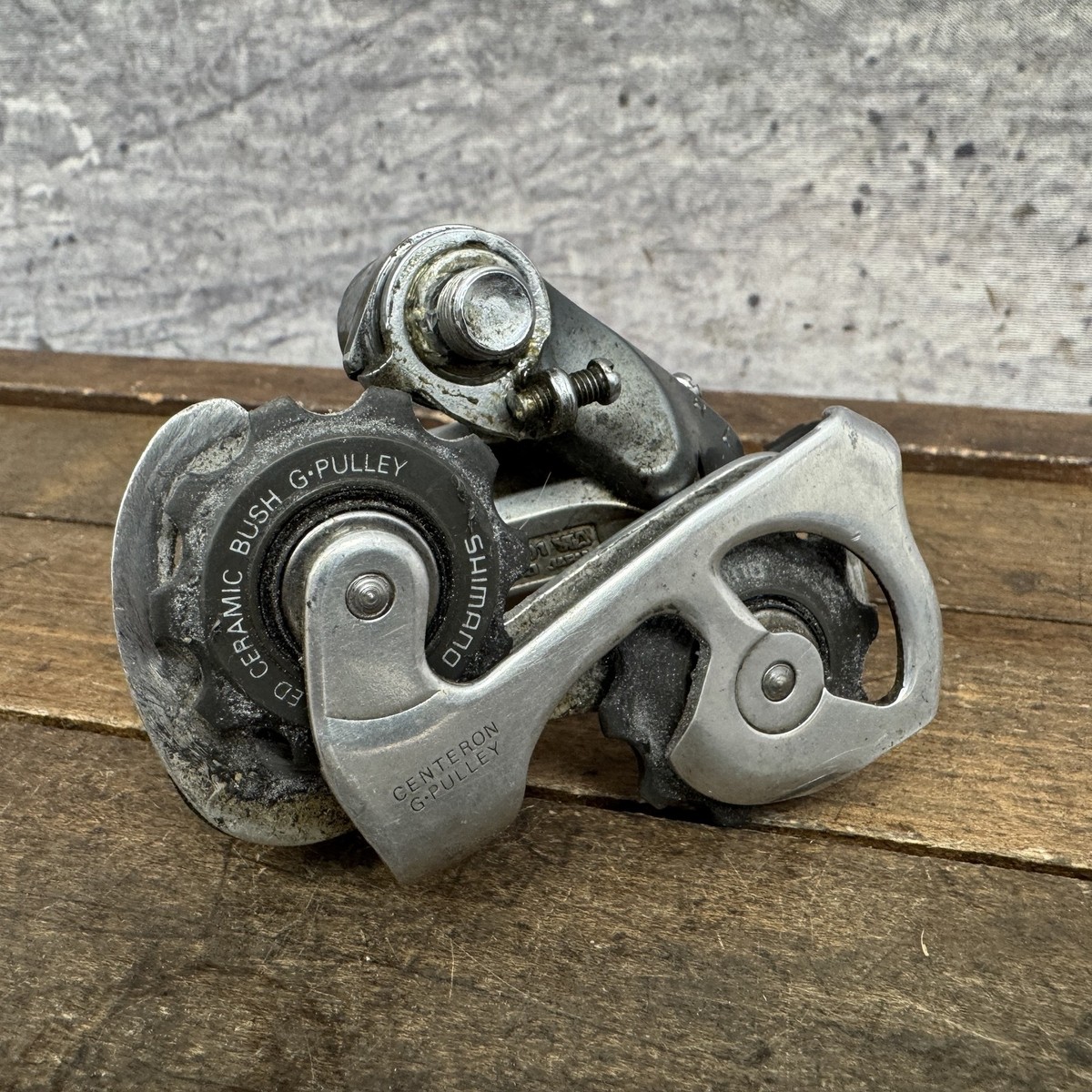Vintage Shimano 600 Ultegra RD-6401 Rear Derailleur 8 Speed Short