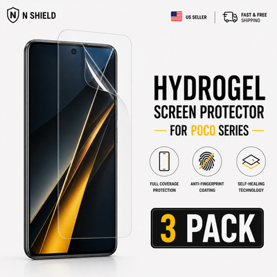 #ad For POCO X7 X6 X5 F6 F5 M6 M5 All Models 3Pcs Self Healing Screen Protector $7.98