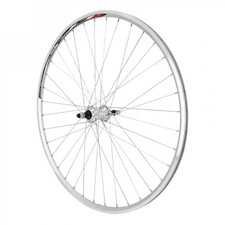 Roue route 700 elan avec ecrous arriere cfx argent moyeu alu roue libre 7-6v.