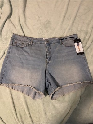 Sofia Jeans Womens Size 20 Lila Mid Rise Hi-Low Shorts NWT