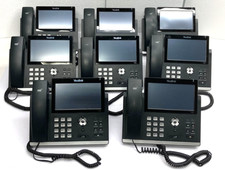 Lot of 8 Yealink SIP-T48S Ultra Elegant Color Business Gigabit IP Phones