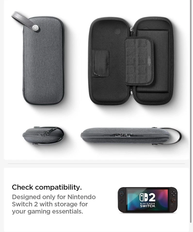 Funda Spigen Klasden Compatible Con Nintendo Switch 2 2025 Compacta WR2_12 - Imagen 3 de 4