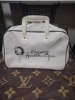 🔥Vintage 14" x 11" European Health Spa White Gym Tote Bag  — photo 1