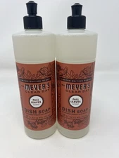 2x Mrs. Meyers Clean Day Fall Leaves Dish Soap16 Fl Oz Limited Edition! F/s