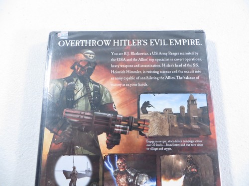 Return To Castle Wolfenstein Operation Resurrection Playstation 2 PS2 NEW SEALED - Picture 4 of 11