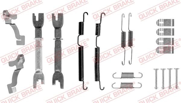 ZubehÖRsatz Bremsbacken Hinten Quick Brake 105 0045S FÜR Hyundai Kia-image