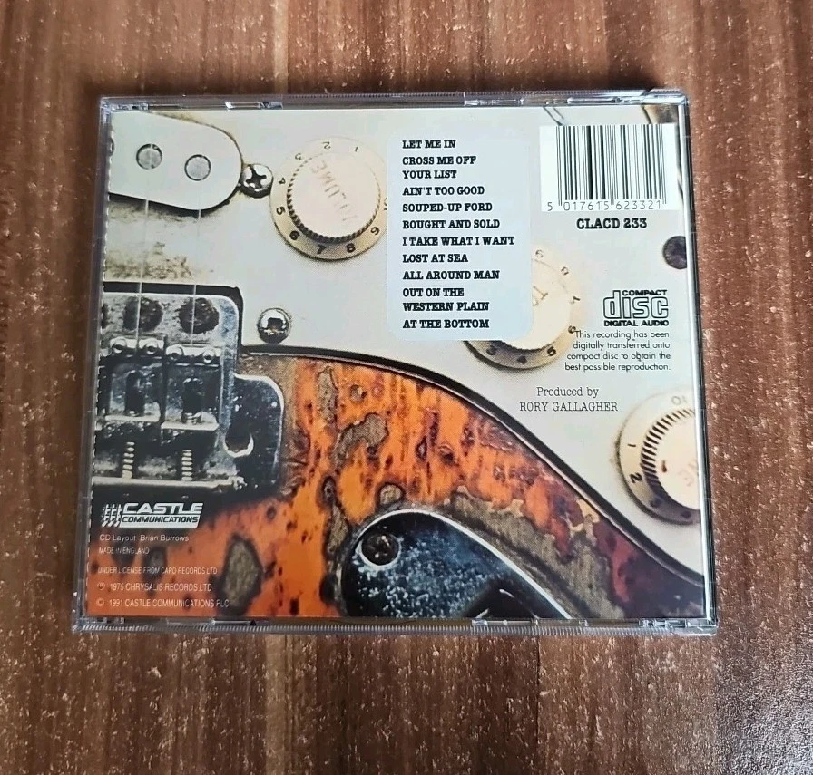 Rory Gallagher - Against the Grain (1975 / 1991) Album Musik CD *** Wie Neu *** - Bild 3 von 4