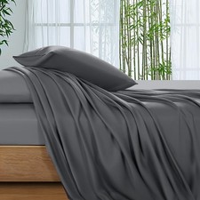 100 Viscose Derived from Bamboo Sheets Queen Size, Ultra Breathable