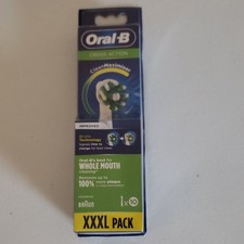 XXXL pack/ Oral-B Cross Action CleanMaximiser Toothbrush Replacement Heads 1x10
