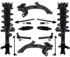 Front Complete Struts Lower Control Arms Tie Rods & Links For Acura RDX  07-12