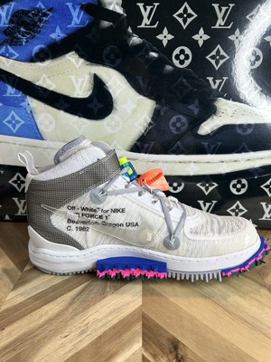 Size 13 - Nike Air Force 1 Mid x OFF-WHITE White DO6290-100 Mens
