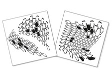 2-Pack Mylar Camo Stencils 14"x14" Hex Scale Camouflage Spray Paint Tem...