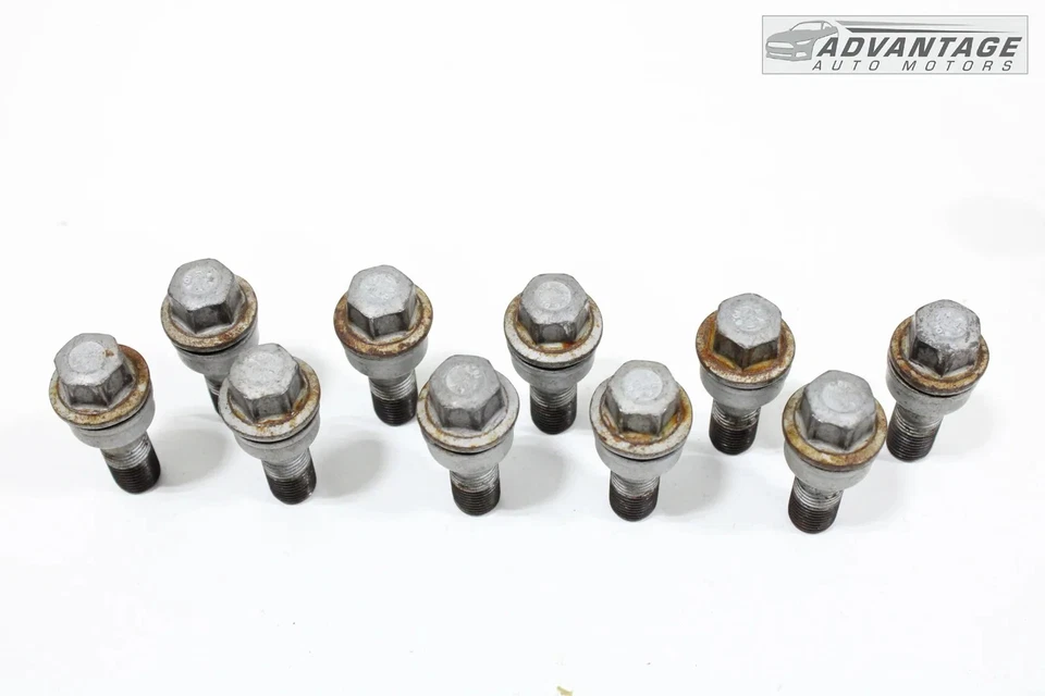 2015-2025 AUDI Q3 QUATTRO 8U RUEDA DELANTERA Y TRASERA RUEDA TUERCA JUEGO DE 20 OEM Foto 2 de 4