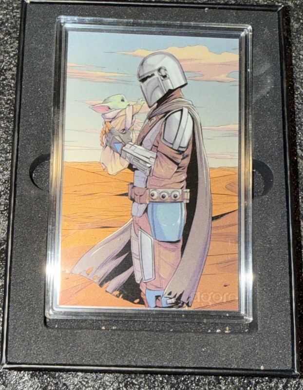 2026 The Mandalorian TIER 2 Silver Foil 5 Gram Agoro New Zealand Mint #0377/1000