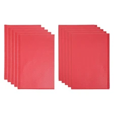 Miniature Roof Tiles PVC for Model Building Red Pack of 10,1:30/1:20