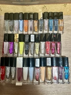 Lot 35 Julep Nail Polish .27 fl oz Rare VHTF Holographic Metallic Cremes 2013 16