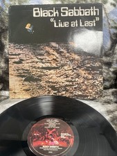 Black Sabbath - Live At Last... - NEMS - 1980 -- UK Pressing
