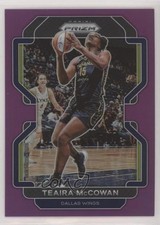 2022 Panini Prizm WNBA Purple Prizm 9/99 Teaira McCowan #46 n0c
