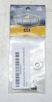 Easy Wood Tools Ci3 Ronde Coupeur De Rechange Carbure 6400 - Pour Outils De Tournage Bois