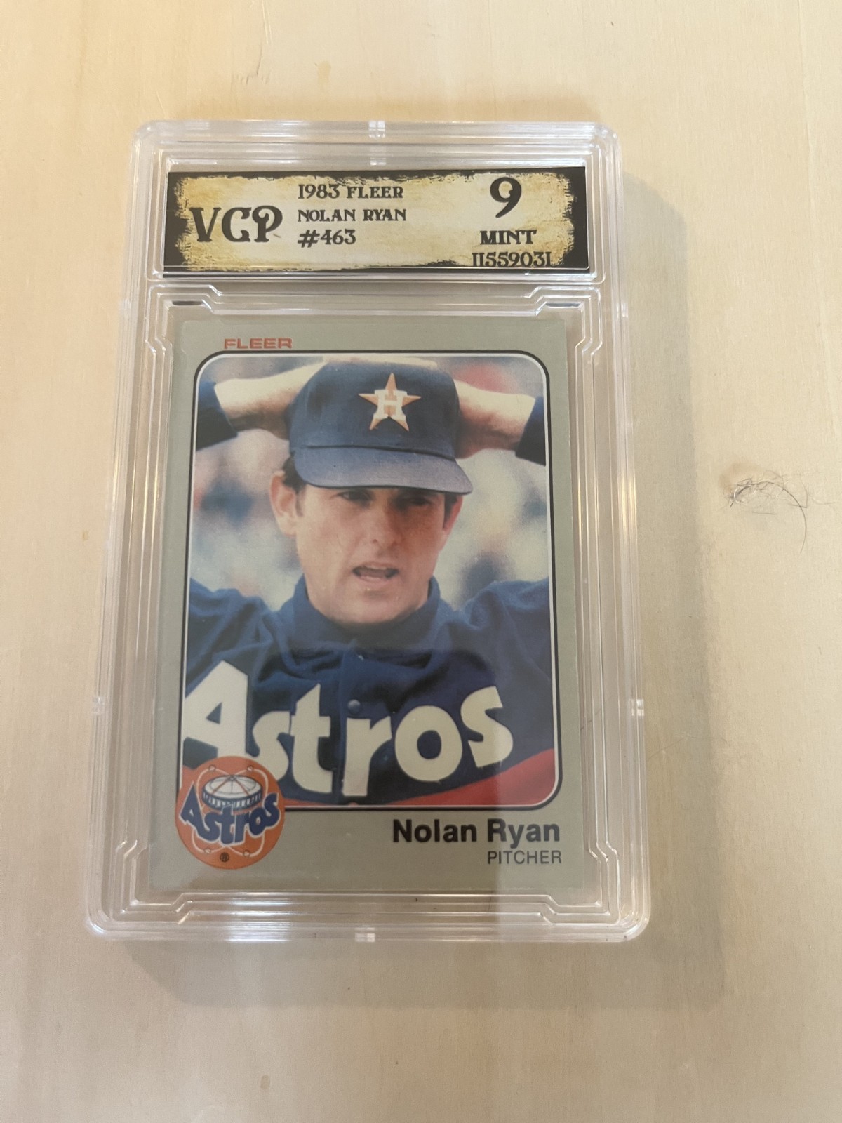 Nolan Ryan Graded Mint 9! 1983 Fleer - Nolan Ryan #463