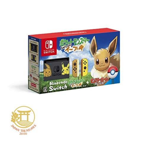 Nintendo Switch HAC-001 Pikachu & Eevee Edition with Pokémon