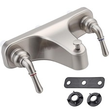 Tub/Shower Faucet 8" with Diverter for RV/Mobile Travel Home, Economical Two ...
