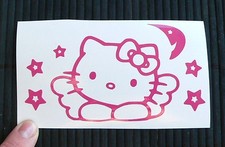 Hello Kitty Angel Sticker Car