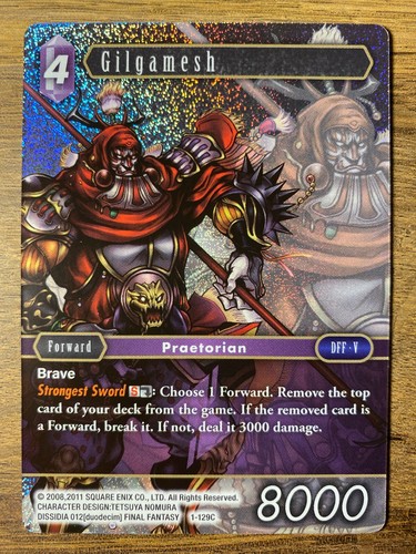 Final Fantasy TCG Trading Card Game Opus 1 *FOIL* Singles Legend Hero Rare Commo - Picture 96 of 159