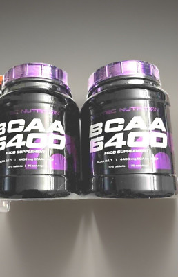 (43,54 /kg)Scitec Nutrition BCAA 6400 (2Dosen je375Taps)(960g Gesamtinhalt)