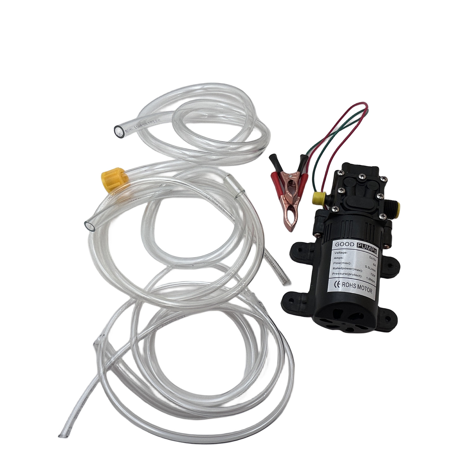 12V OIL/DIESEL FLUID PUMP EXTRACTOR ENGINE OIL CHANGE PUMP TRANSFER 60W