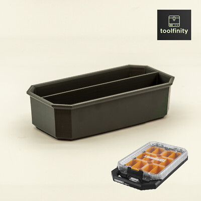 Long Bin for Toughbuilt Stacktech Compact Low-Profile Organizer