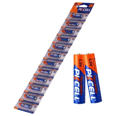 PKCELL AAA LR03 1.5V Ultra Alkaline Batteries (12 Pack)
