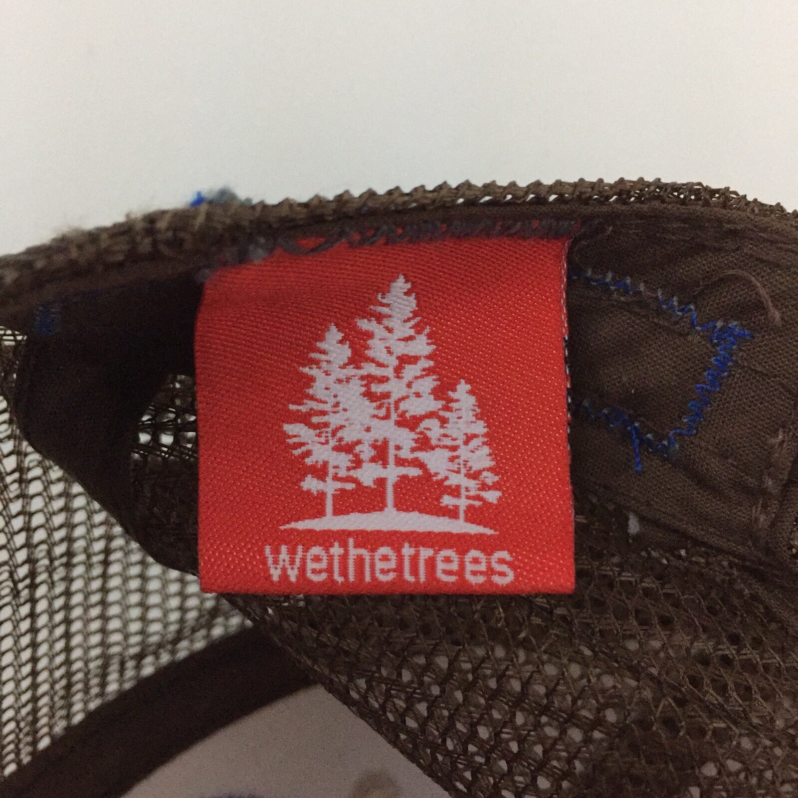 We The Trees Patch Cap Spell Out Script Logo Mesh… - image 10