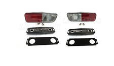Land Rover Discovery 2 Rear Bumper Lights With Electrical Plate and Bulbs Kit