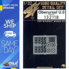 HGW 132118 1/32 Photo-etched for Oberursel U.0 engine Fokker E.I Wingnut Wings