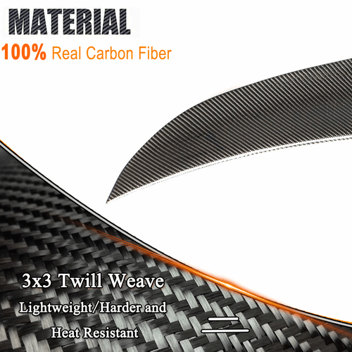 Carbon Heckspoiler Hecklippe Spoiler Passt für BMW E92 325i 335i 328i M3 Coupe  - Bild 9 von 12