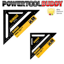 DeWalt DWHT25228-0 - 30cm / DWHT25227-0 - 18cm Metric Construction Rafter Square